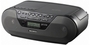 Sony CFDS07 CD/MP3 AM/FM radio z LCD zaslonom, funkcijama Mega Bass in Bass Reflex, daljinski upravljalnik