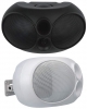 ART SOUND E5 W, stenski zvočnik, 140W moči, 2 kosa, v beli in črni barvi