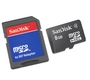 Sandisk MICRO SD 8GB + adapter