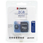 Kingston MICRO SD 2GB + MICRO SD adapter