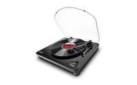 ION AIR LP BLACK, gramofon 33, 45, 78, USB, audio out, izhod za slušalke, AUX in