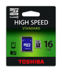TOSHIBA THMSD16GB MSD + ADAPTER 16GB BK