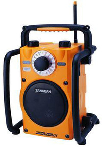 Sangean U1 Prenosni radio, odporen na roso z analognim iskalom postaj