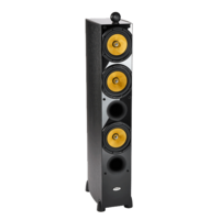 THX ULTRA2 Samostoječi zvočnik v črni klavir lak barvi